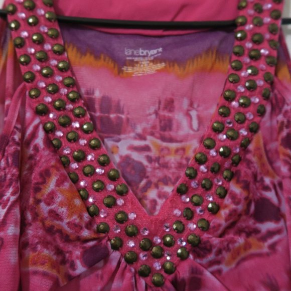 Lane Bryant Sleeveless Blouse - Picture 3 of 4